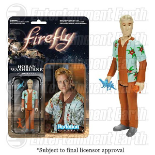 Illustration for article titled These first official Firefly action figures are not particularly shiny